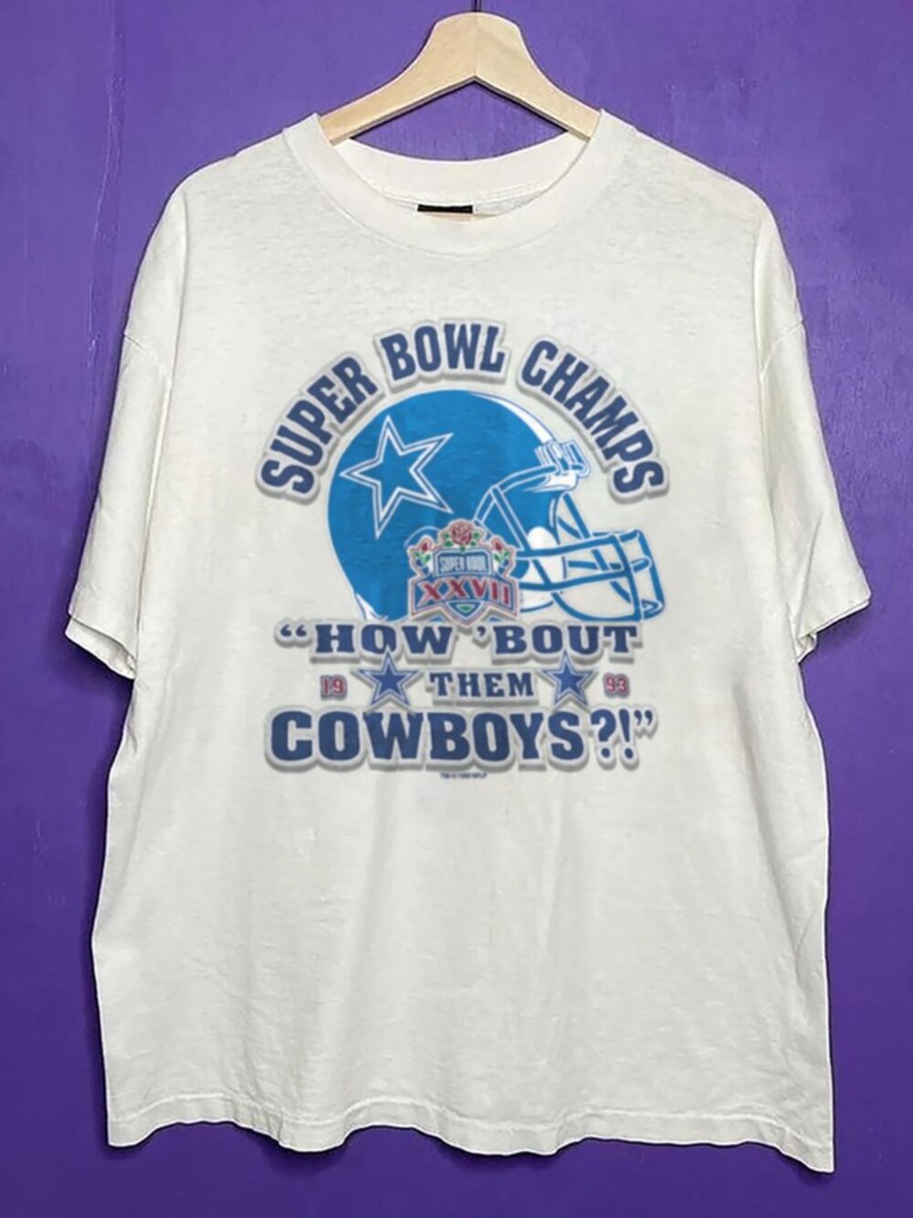 Dallas Cowboys Football Super Bowl Champs Shirt, 1993 How Bout Them Cowboys Tee